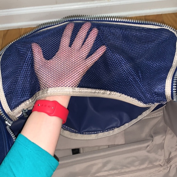 Kipling Navy Blue Duffle Luggage Bag - Picture 17 of 17